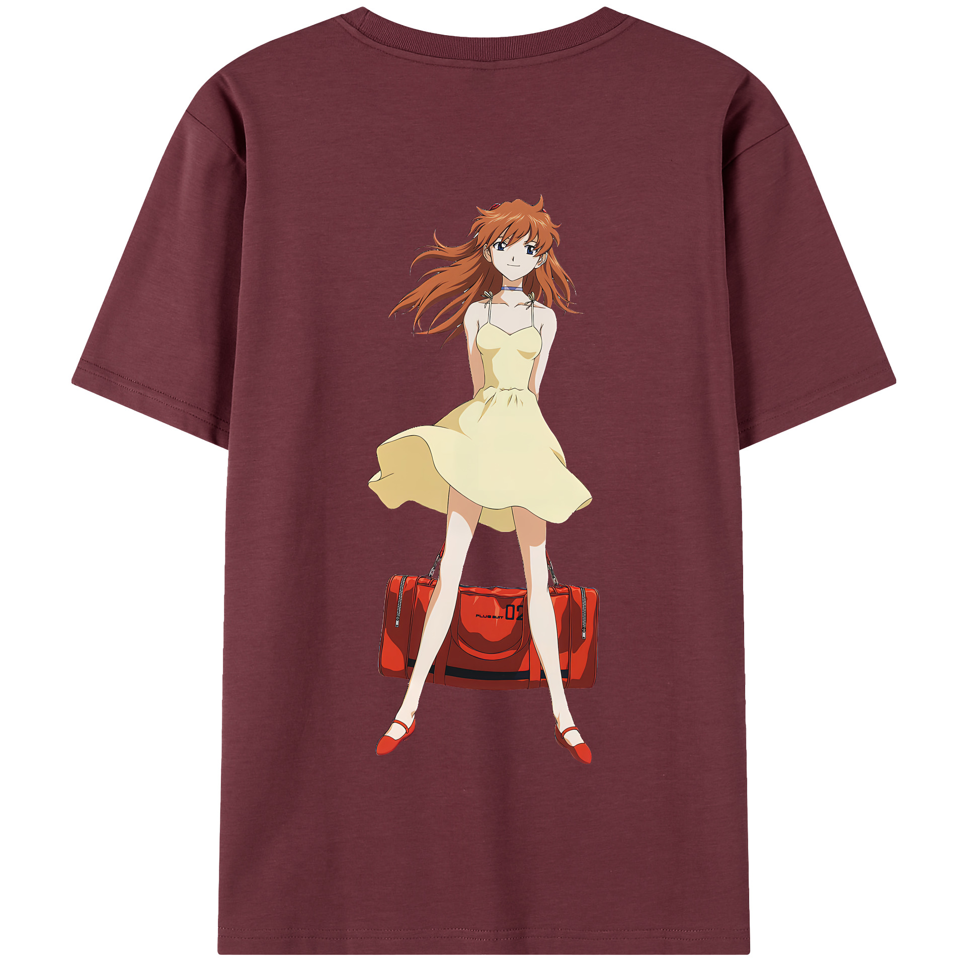 （画像用） EVA 新世紀エヴァンゲリオン 綿100％半袖Tシャツ（背面プリント）